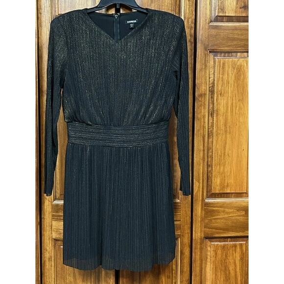 Express Dresses & Skirts - Express Large Knee Length metallic Gllittery Dress